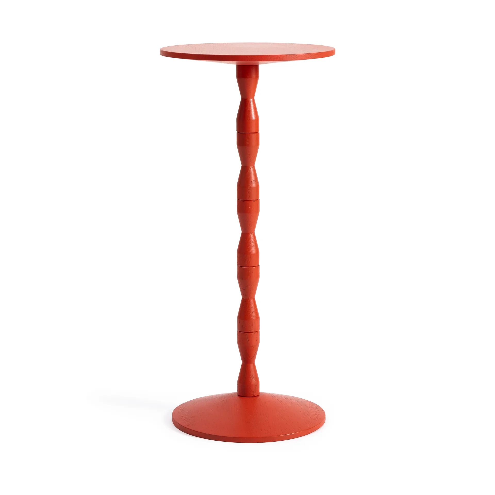 Table Pedestal Ø31x67,5 cm, Red Design House Stockholm