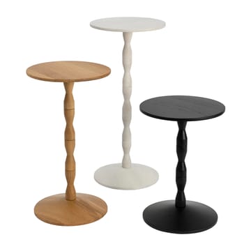 Table Pedestal Ø31x67,5 cm - Stained white grey - Design House Stockholm