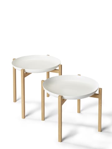 Tables d'appoint Tablo Table Set - Low white - Design House Stockholm