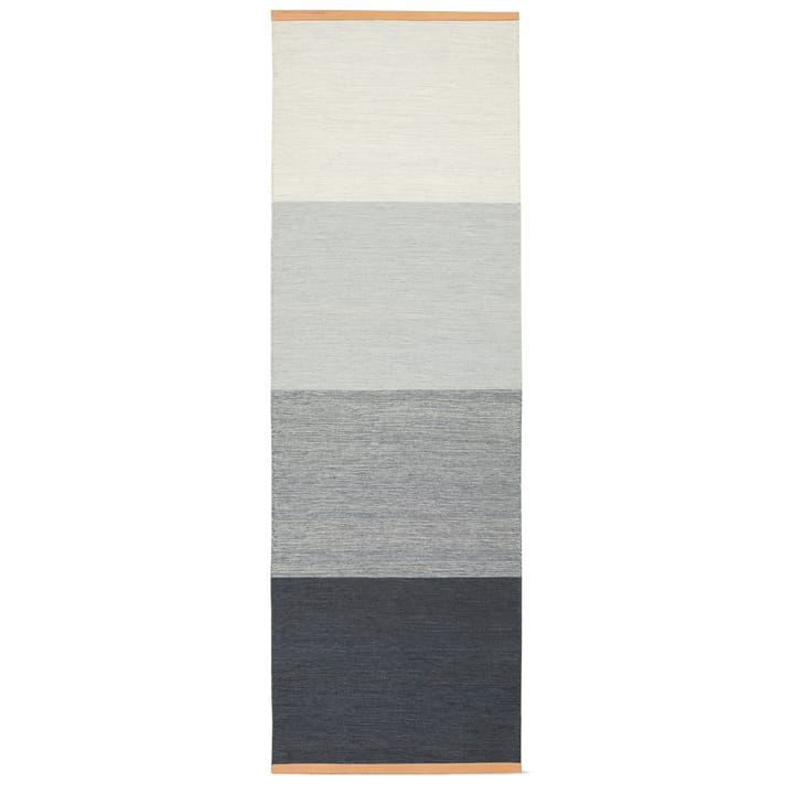 Tapis Fields 80x250 cm - Bleu-gris - Design House Stockholm