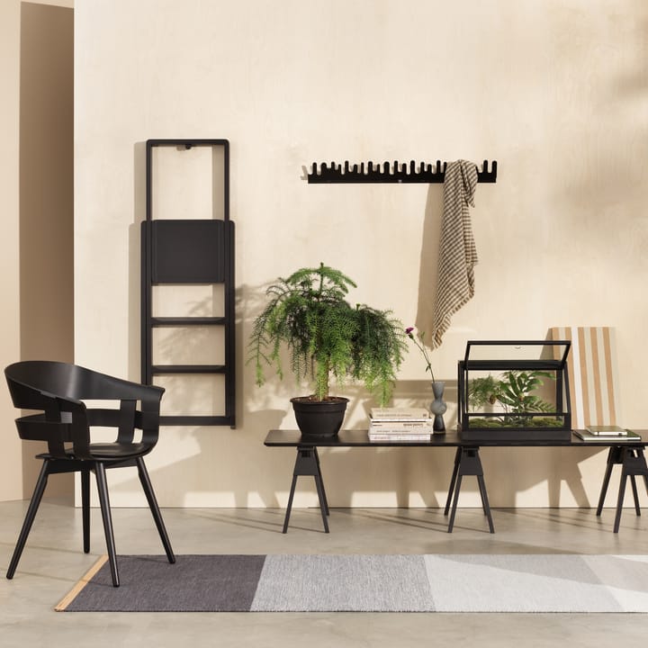 Tapis Fields 80x250 cm, Bleu-gris Design House Stockholm