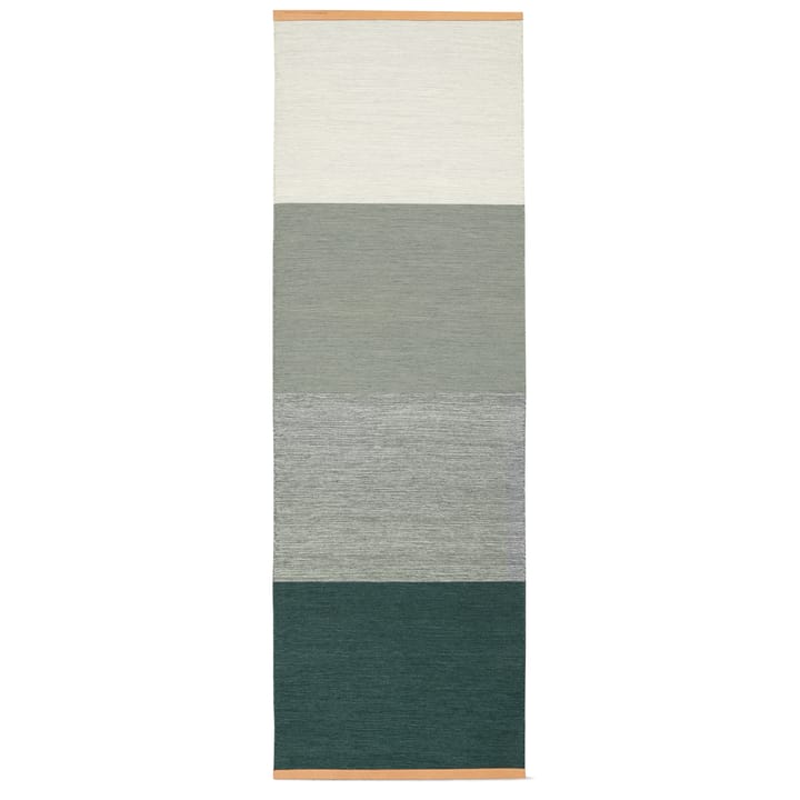 Tapis Fields 80x250 cm - Vert-gris - Design House Stockholm