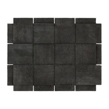 Tapis gris foncé Basket - 185x240 cm - Design House Stockholm