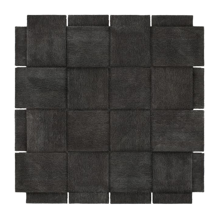 Tapis gris foncé Basket - 245x245 cm - Design House Stockholm