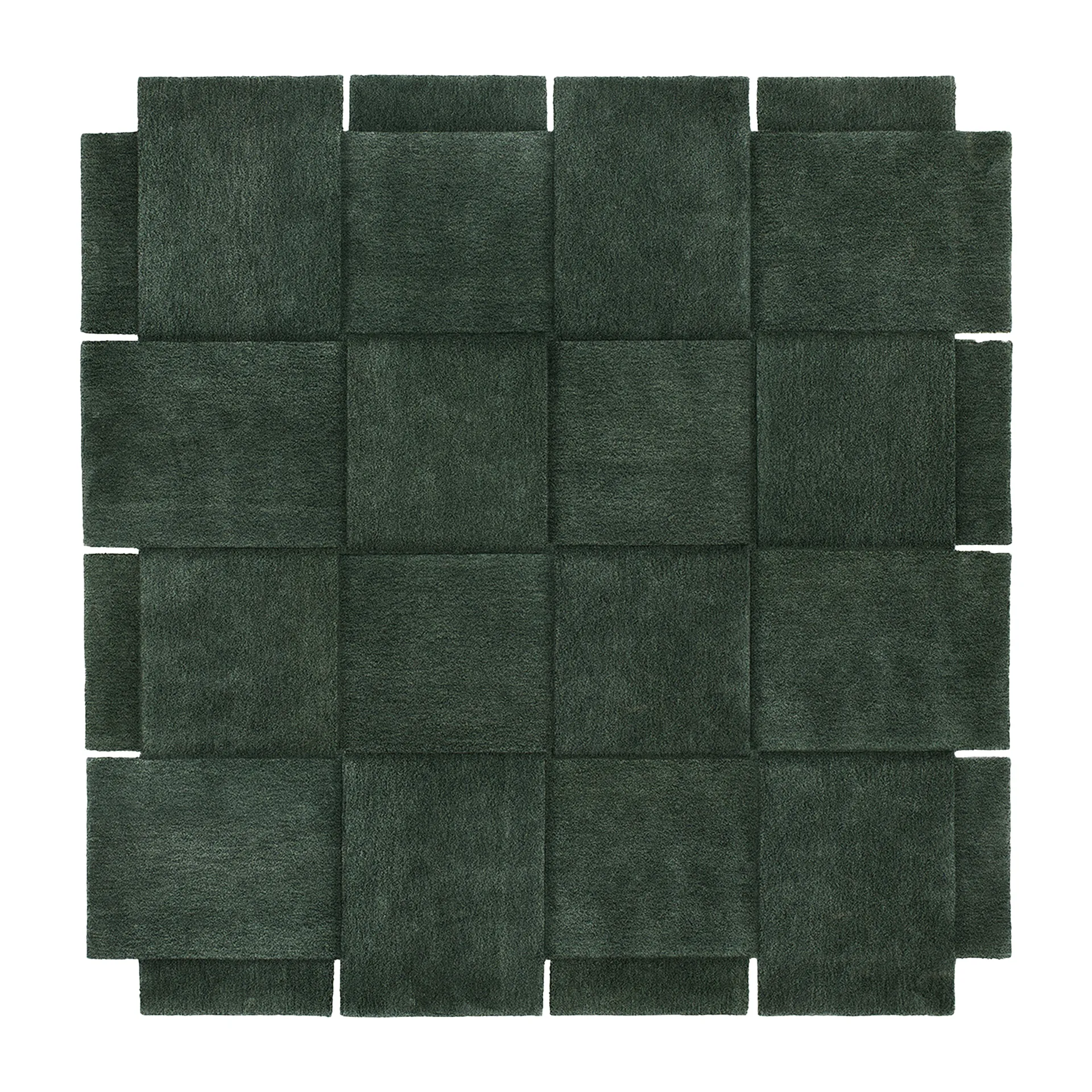 Tapis vert Basket, 245x245 cm Design House Stockholm