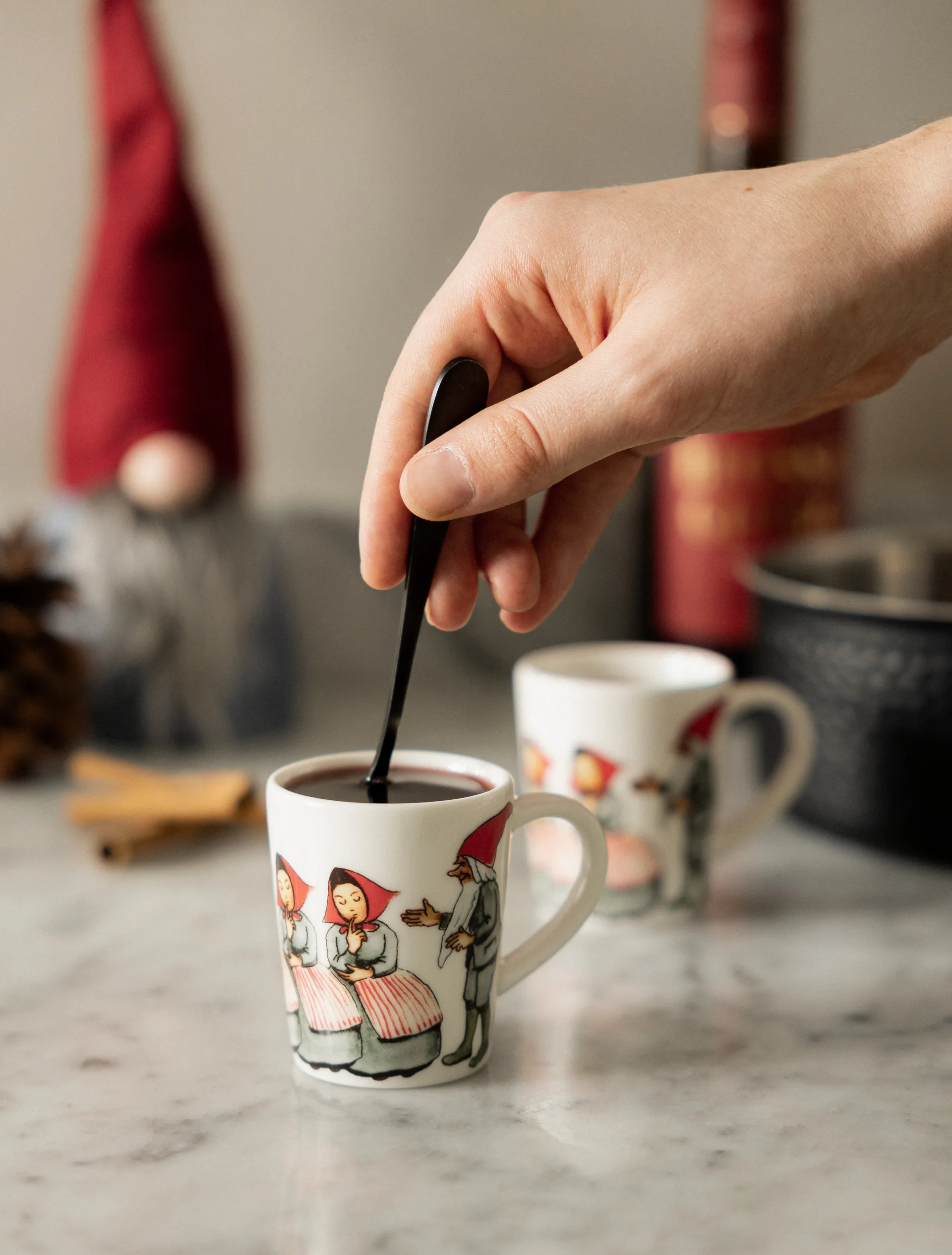 Tasse à vin chaud Elf Family Lot de 2, 10cl Design House Stockholm