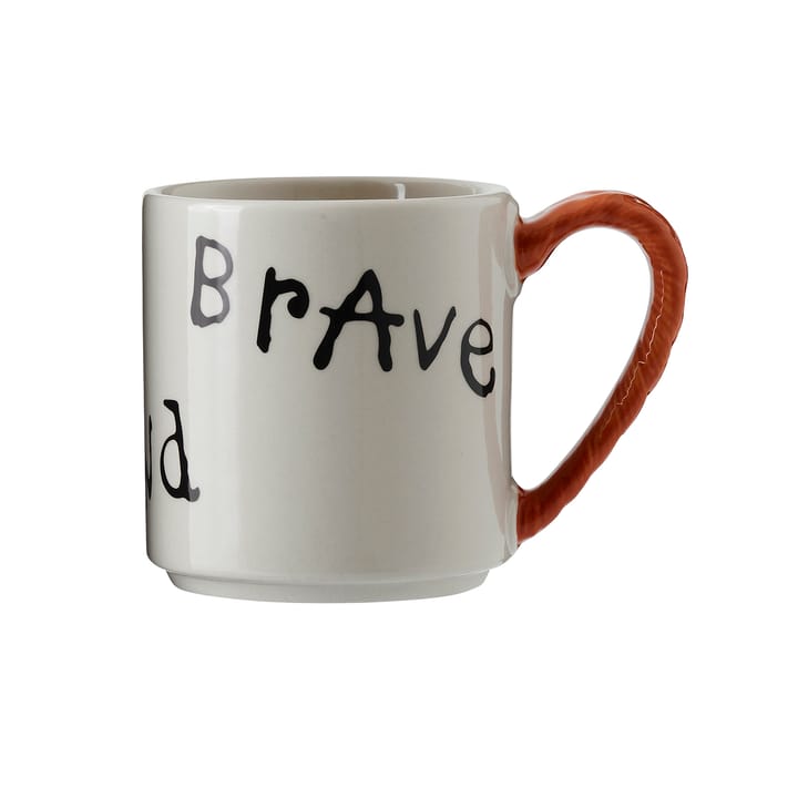 Tasse anniversaire Astrid Lindgren Fifi Brindacier 20cl - Strong Kind Brave - Design House Stockholm