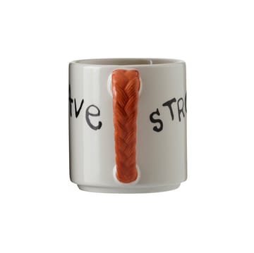 Tasse anniversaire Astrid Lindgren Fifi Brindacier 20cl - Strong Kind Brave - Design House Stockholm