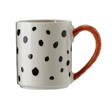 Tasse anniversaire Astrid Lindgren Fifi Brindacier 35cl - Dots - Design House Stockholm