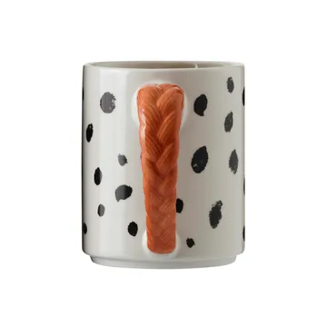 Tasse anniversaire Astrid Lindgren Fifi Brindacier 35cl - Dots - Design House Stockholm