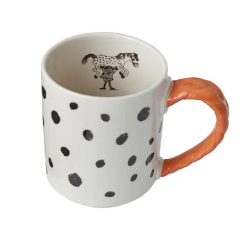 Tasse anniversaire Astrid Lindgren Fifi Brindacier 35cl - Dots - Design House Stockholm