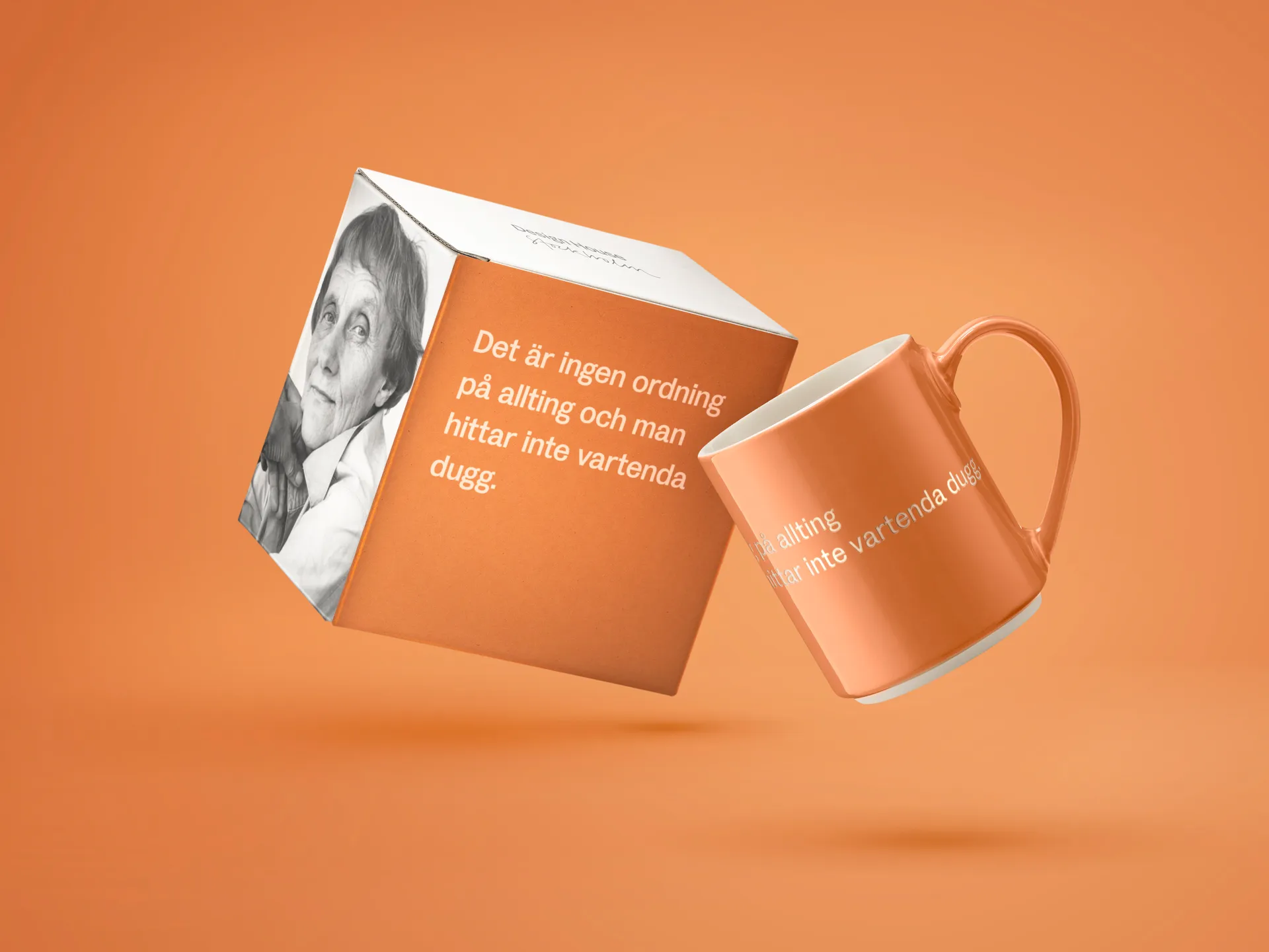 Tasse Astrid Lindgren, det är ingen ordning…, Texte suédois Design House Stockholm