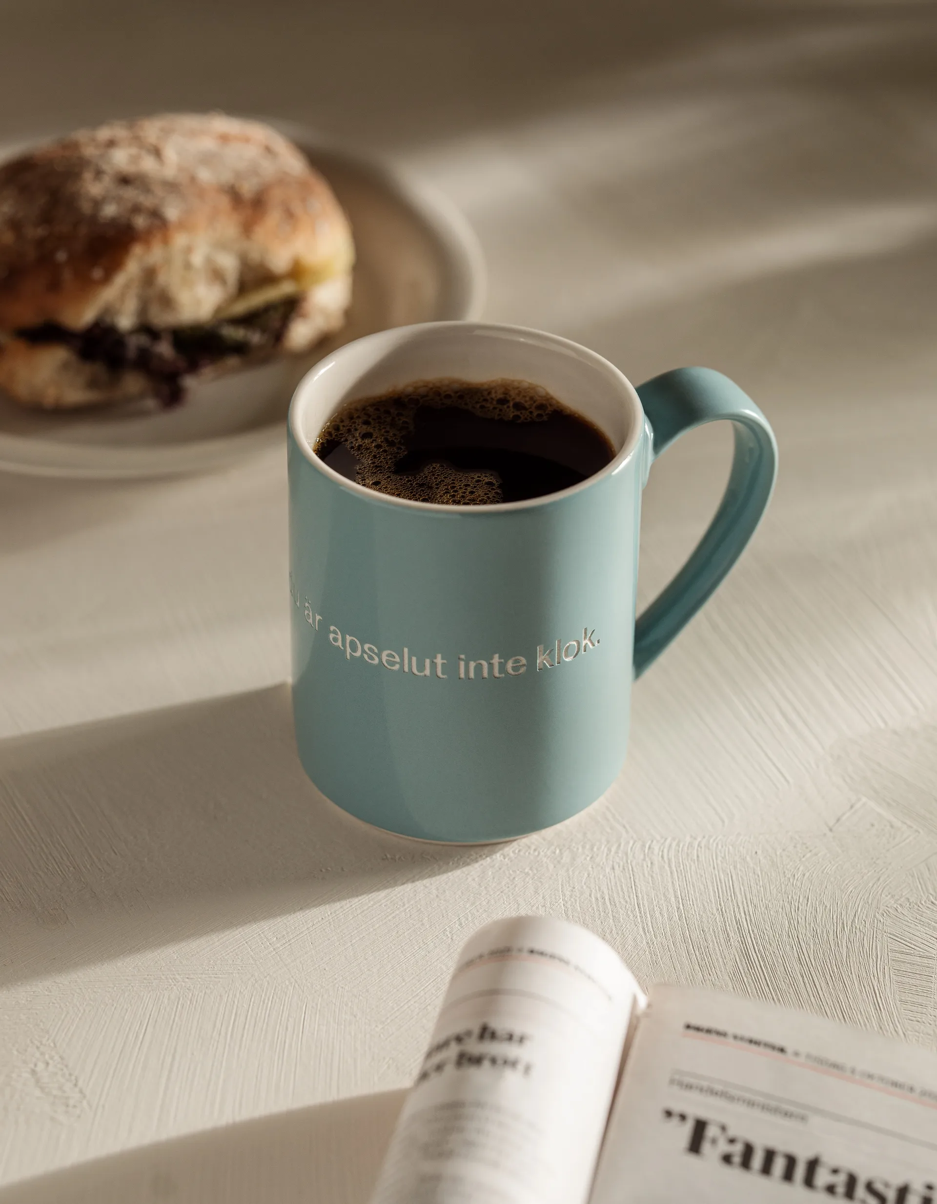 Tasse Astrid Lindgren, du är inte klok…, Texte suédois Design House Stockholm