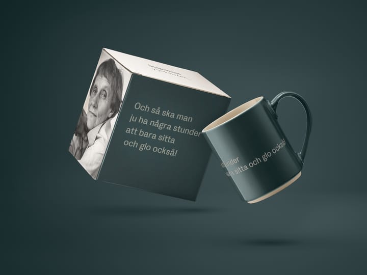 Tasse Astrid Lindgren et så ska man ju ha, Texte suédois Design House Stockholm