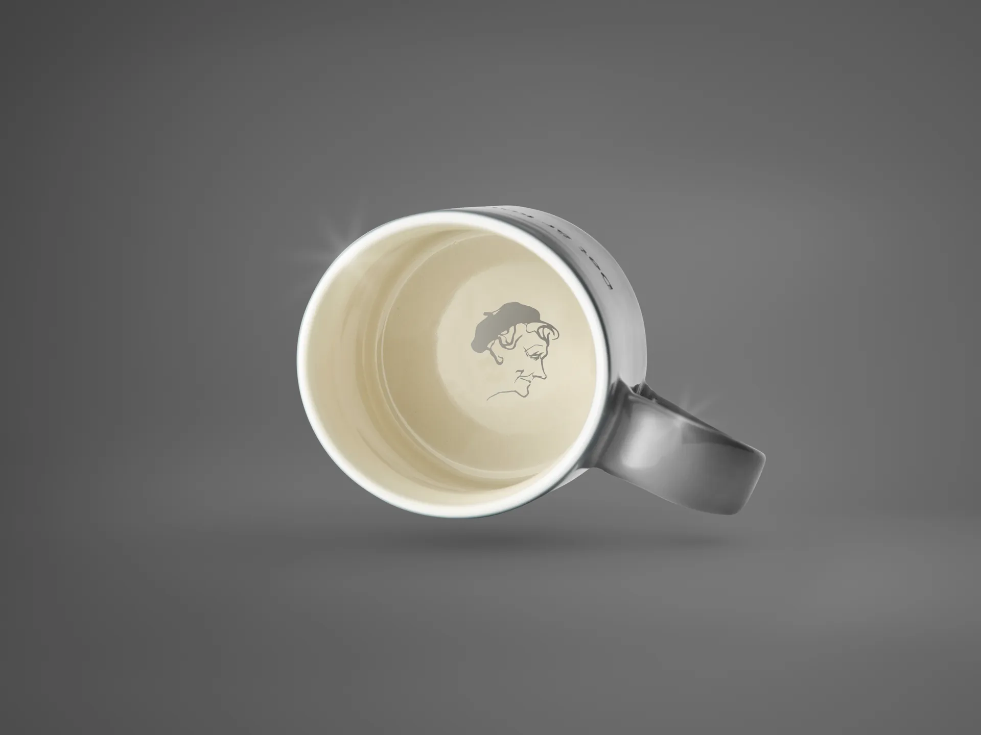 Tasse Astrid Lindgren, ge barnen kärlek, gris-suédois Design House Stockholm