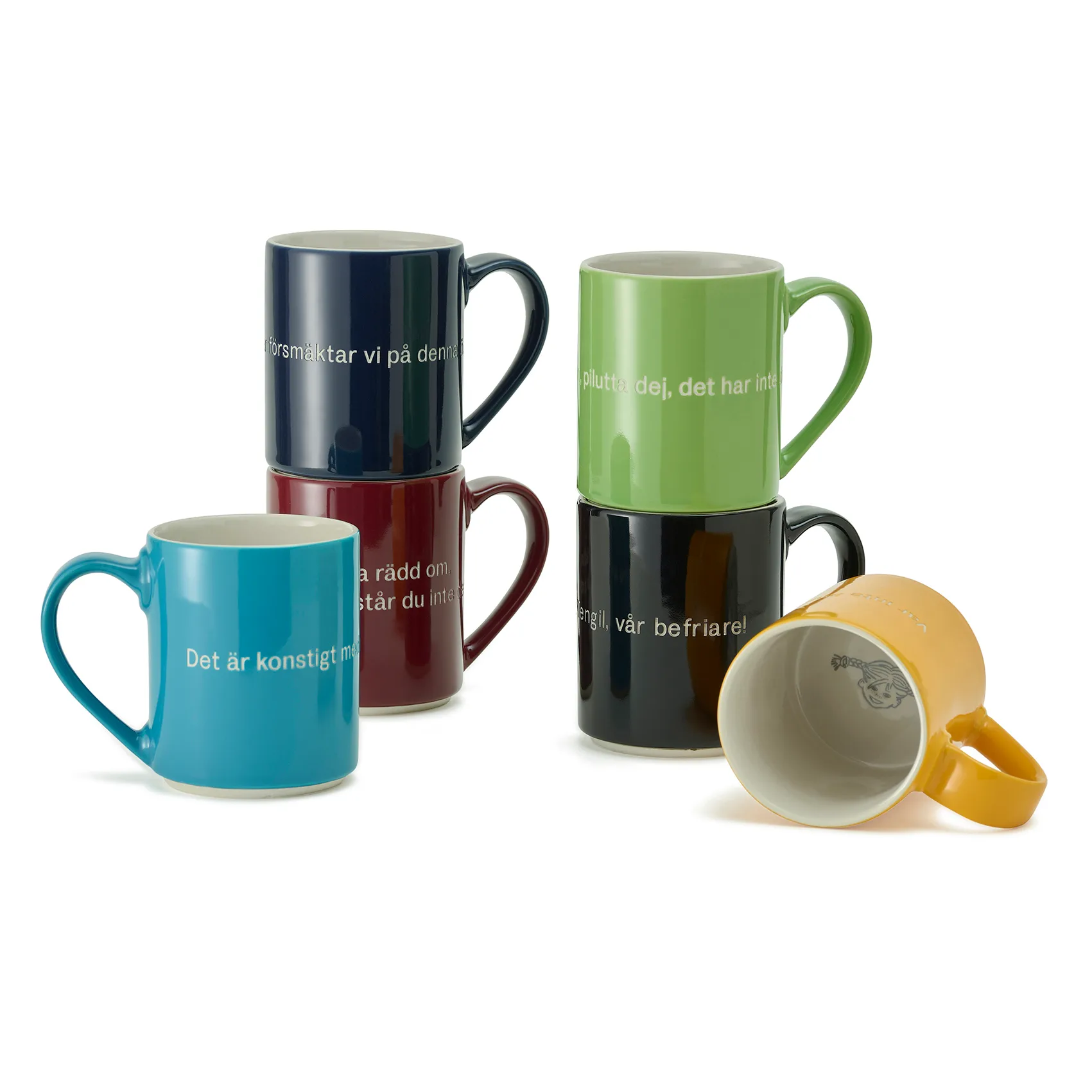 Tasse Astrid Lindgren, livet är en sak, Texte suédois Design House Stockholm