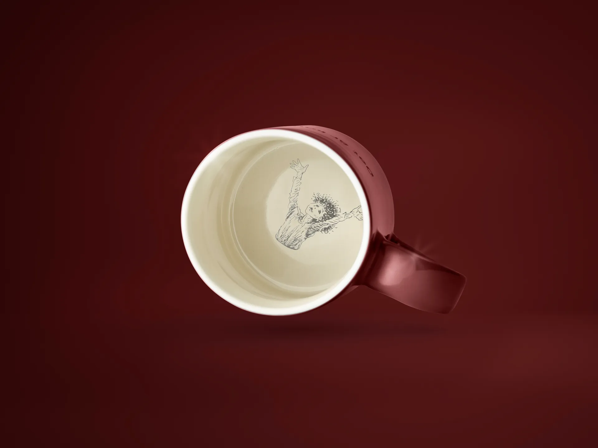 Tasse Astrid Lindgren, livet är en sak, Texte suédois Design House Stockholm