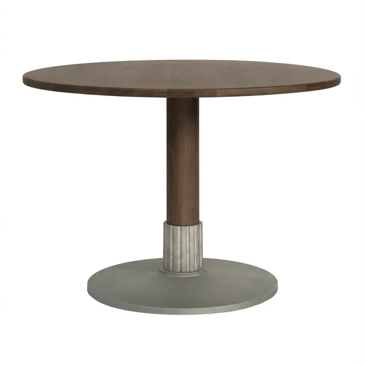 Tock Table table à manger - Chêne foncé, Ø110x76 cm - Design House Stockholm