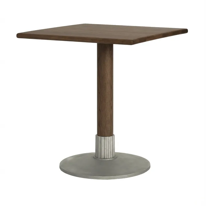 Tock Table table à manger - Chêne foncé, 75x75x76 cm - Design House Stockholm