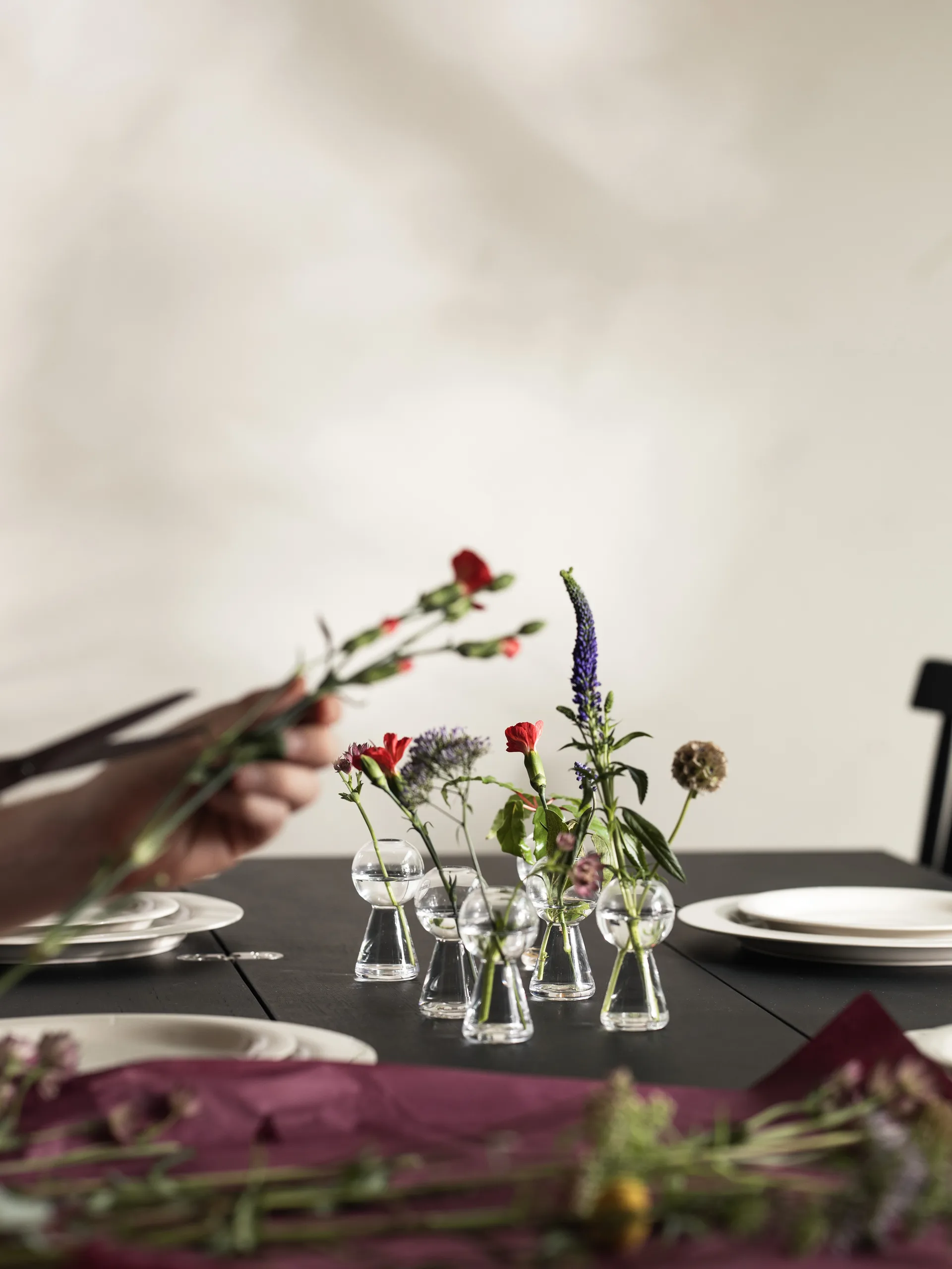 Vase Bon Bon mini 8,7 cm, Transparent Design House Stockholm