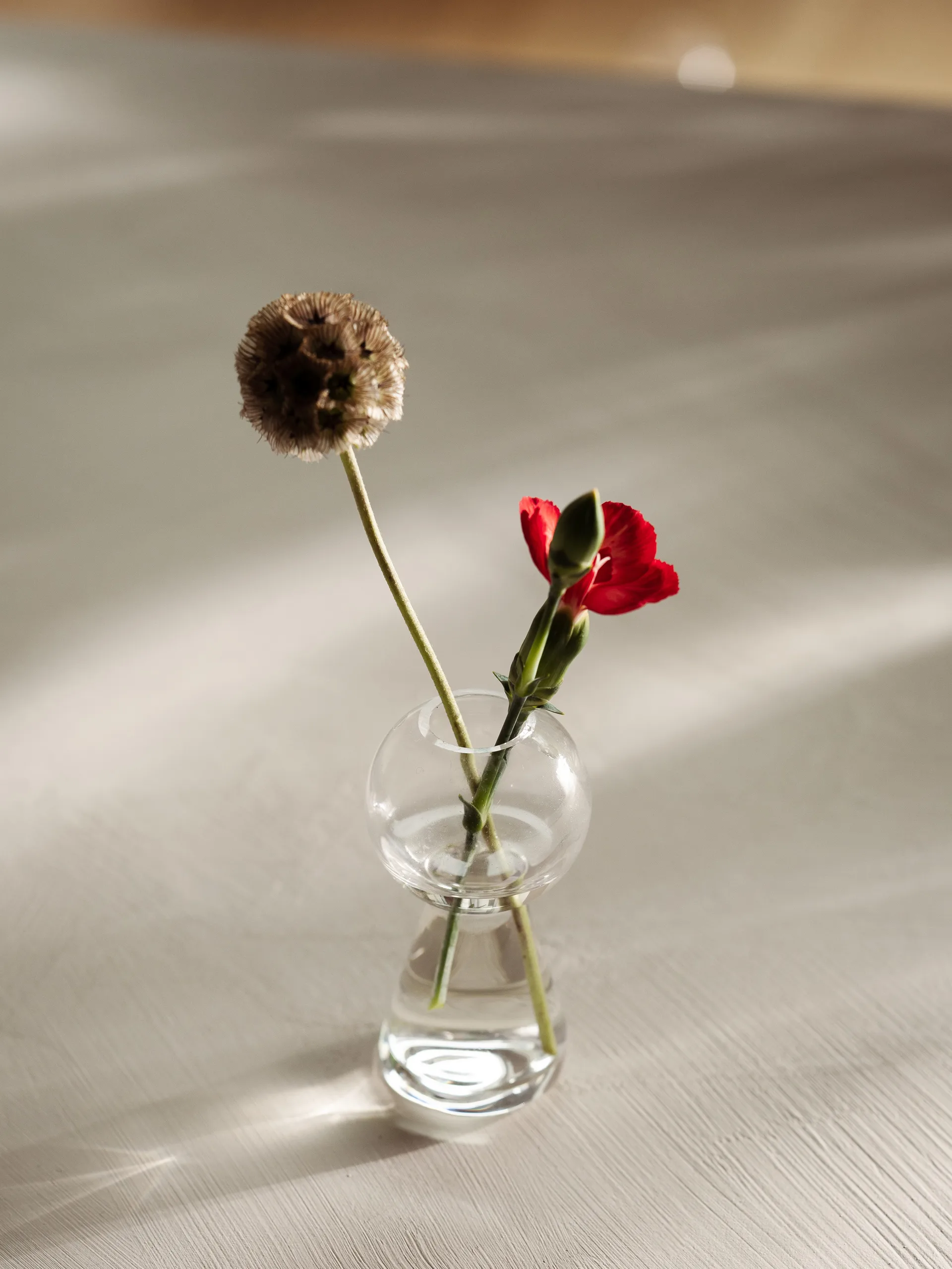 Vase Bon Bon mini 8,7 cm, Transparent Design House Stockholm