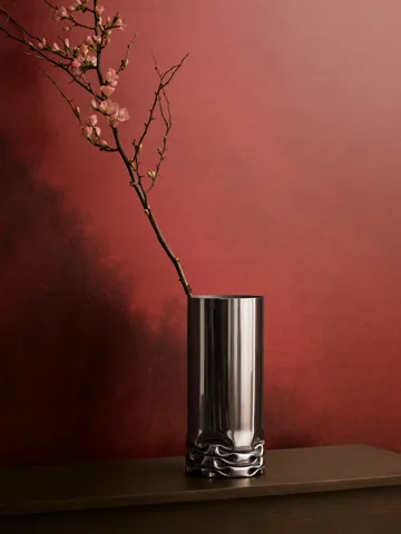 Vase Hydraulic 25 cm - Acier inoxydable, 33 cm - Design House Stockholm