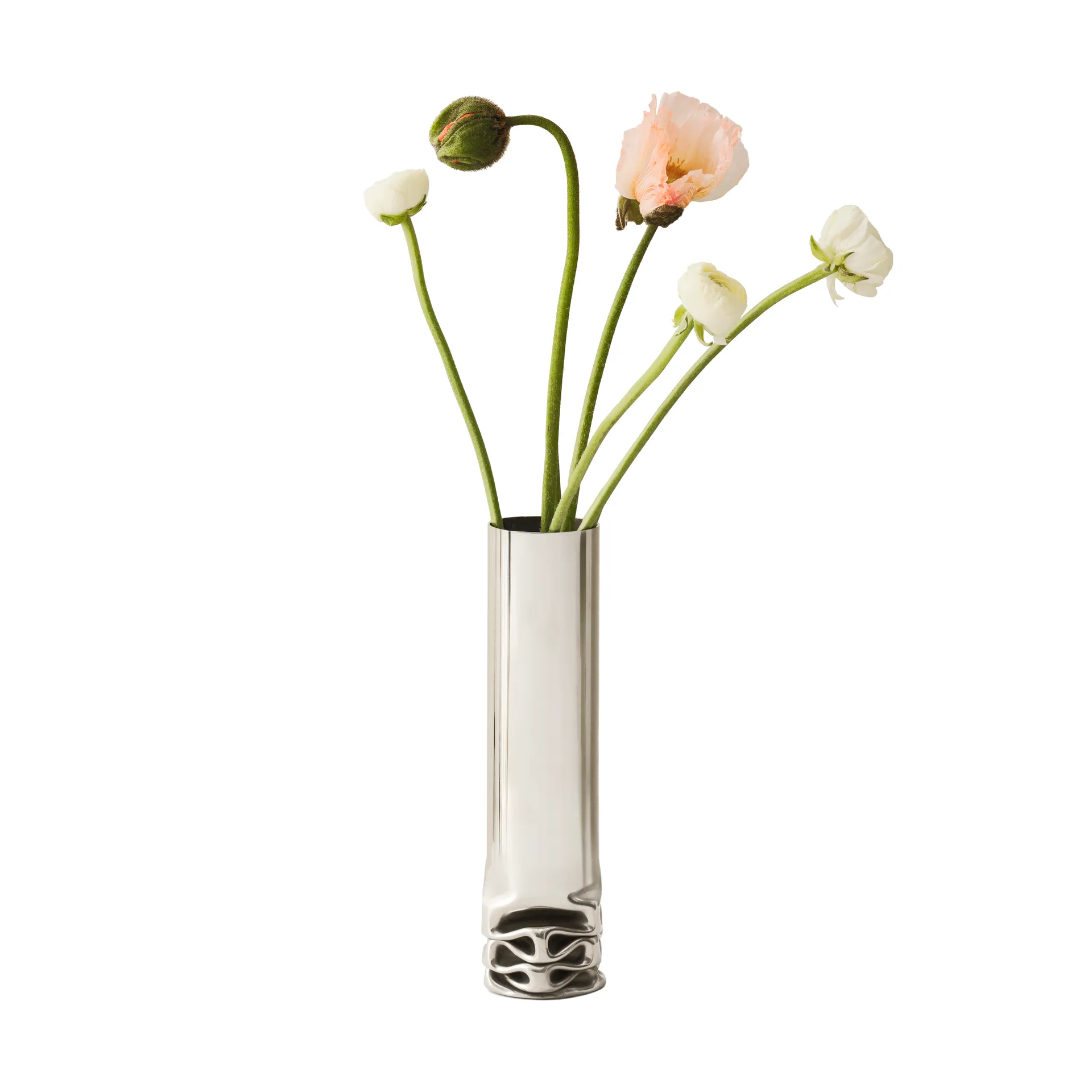 Vase Hydraulic 25 cm, Stainless steel, 25 cm Design House Stockholm