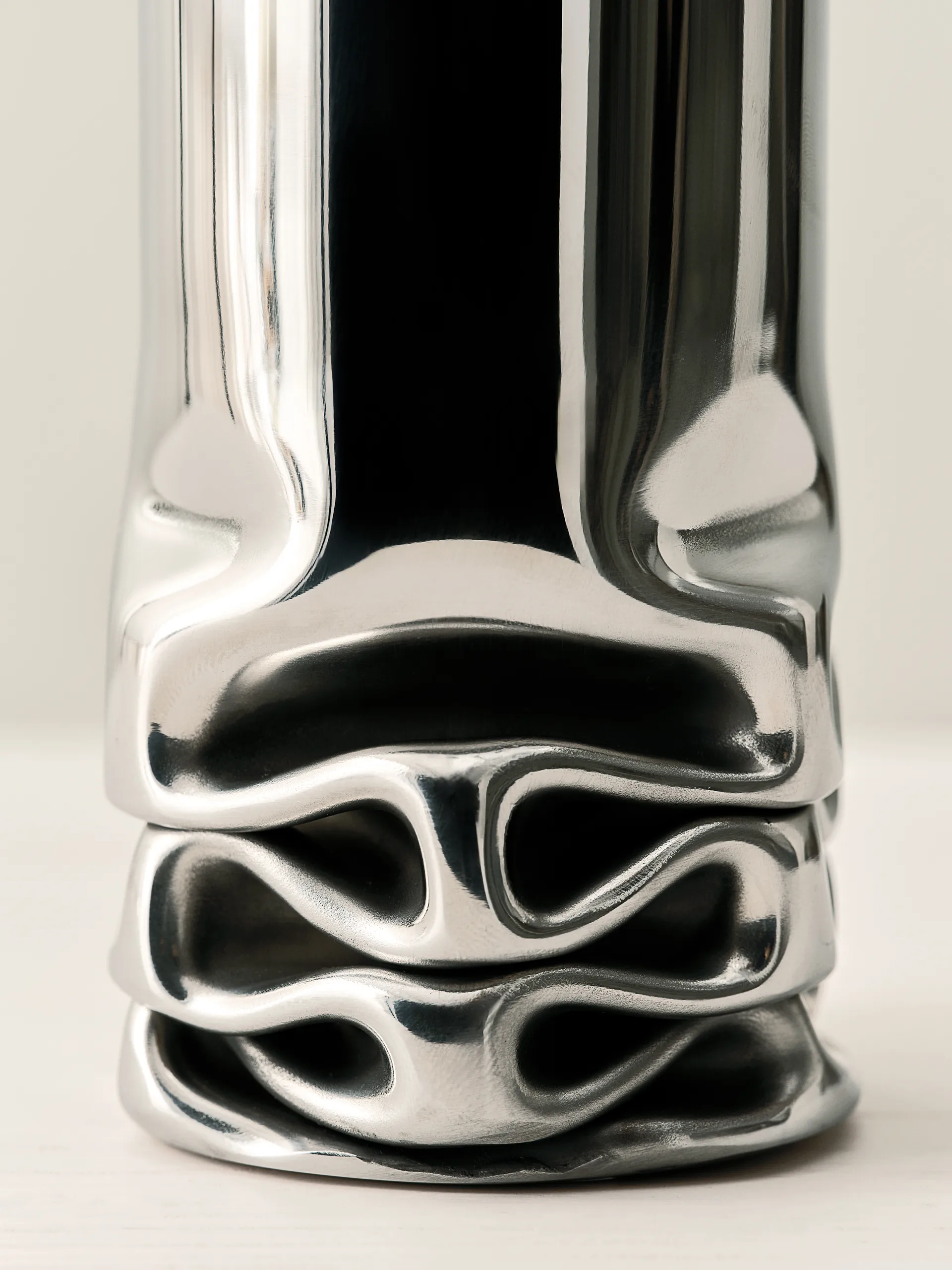 Vase Hydraulic 25 cm, Stainless steel, 25 cm Design House Stockholm