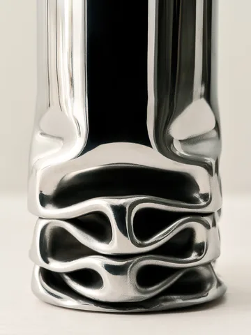 Vase Hydraulic 25 cm - Stainless steel, 25 cm - Design House Stockholm
