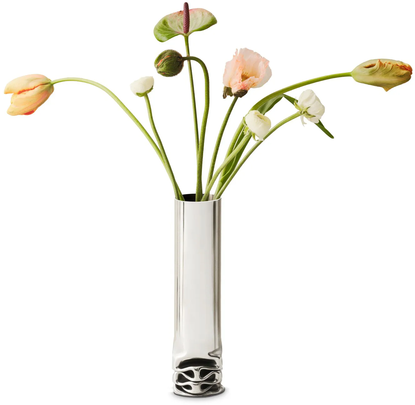 Vase Hydraulic 25 cm, Stainless steel, 25 cm Design House Stockholm