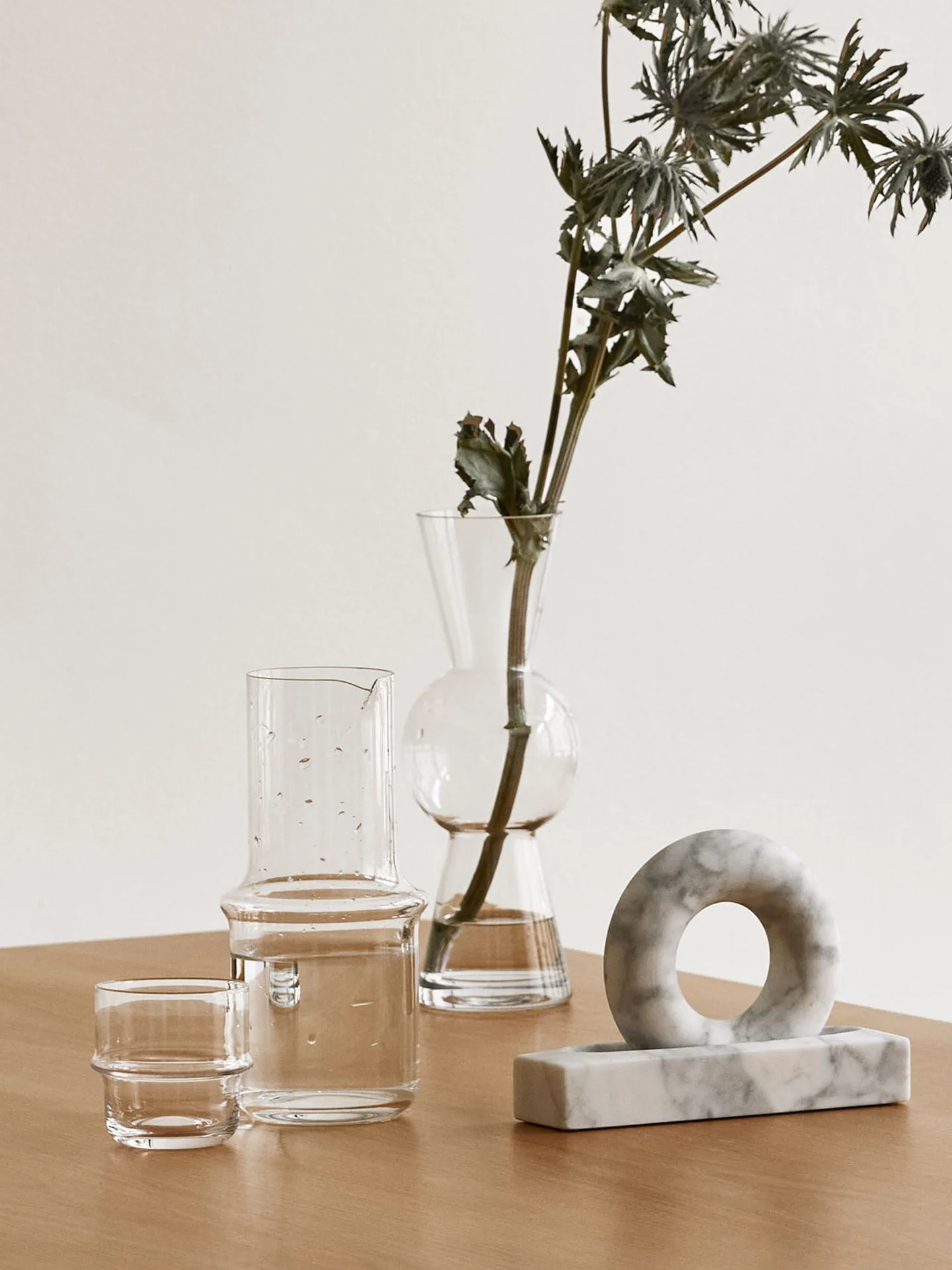 Verres NM& Undalot de 2, clair Design House Stockholm