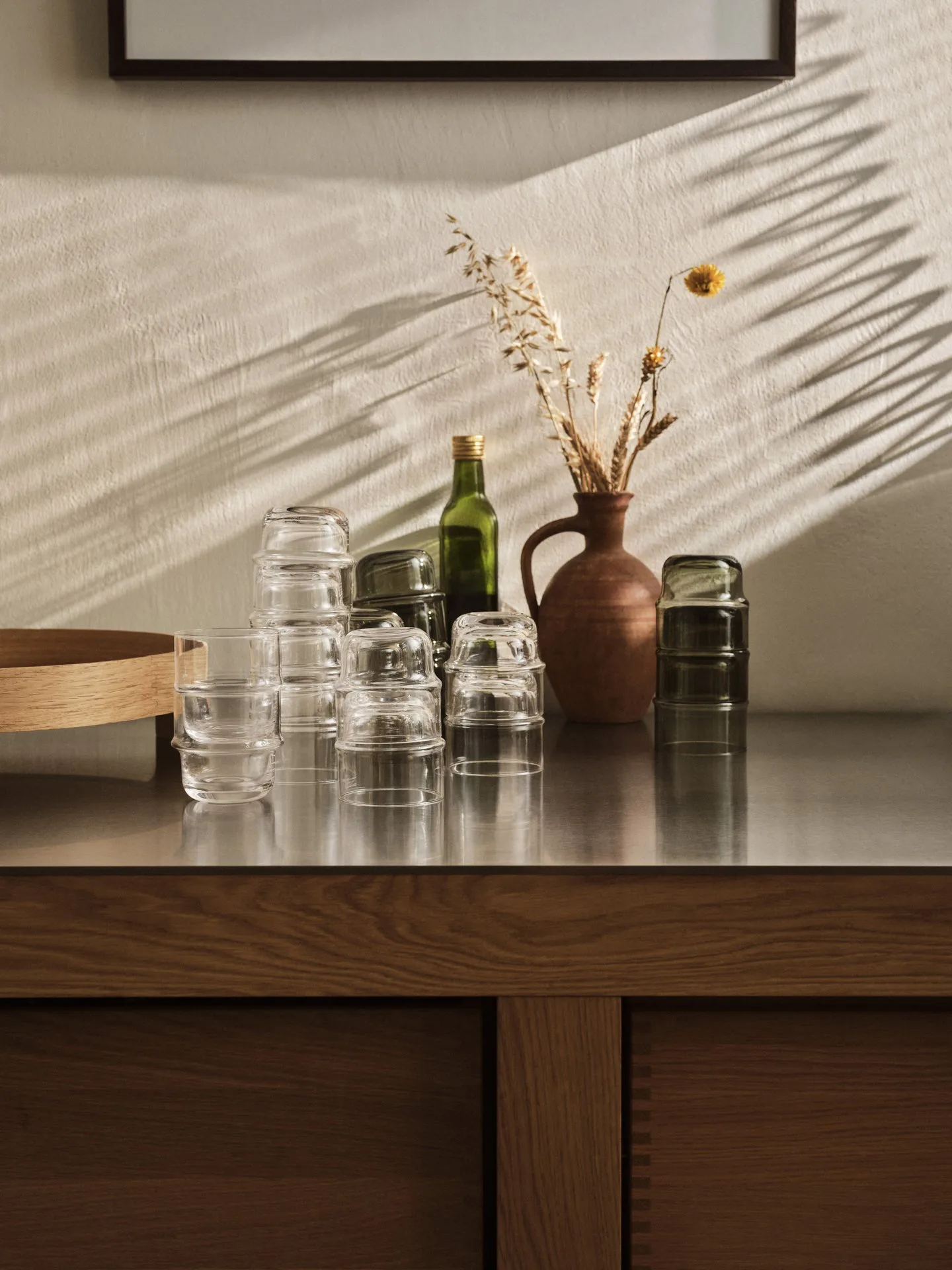 Verres NM& Undalot de 2, gris Design House Stockholm