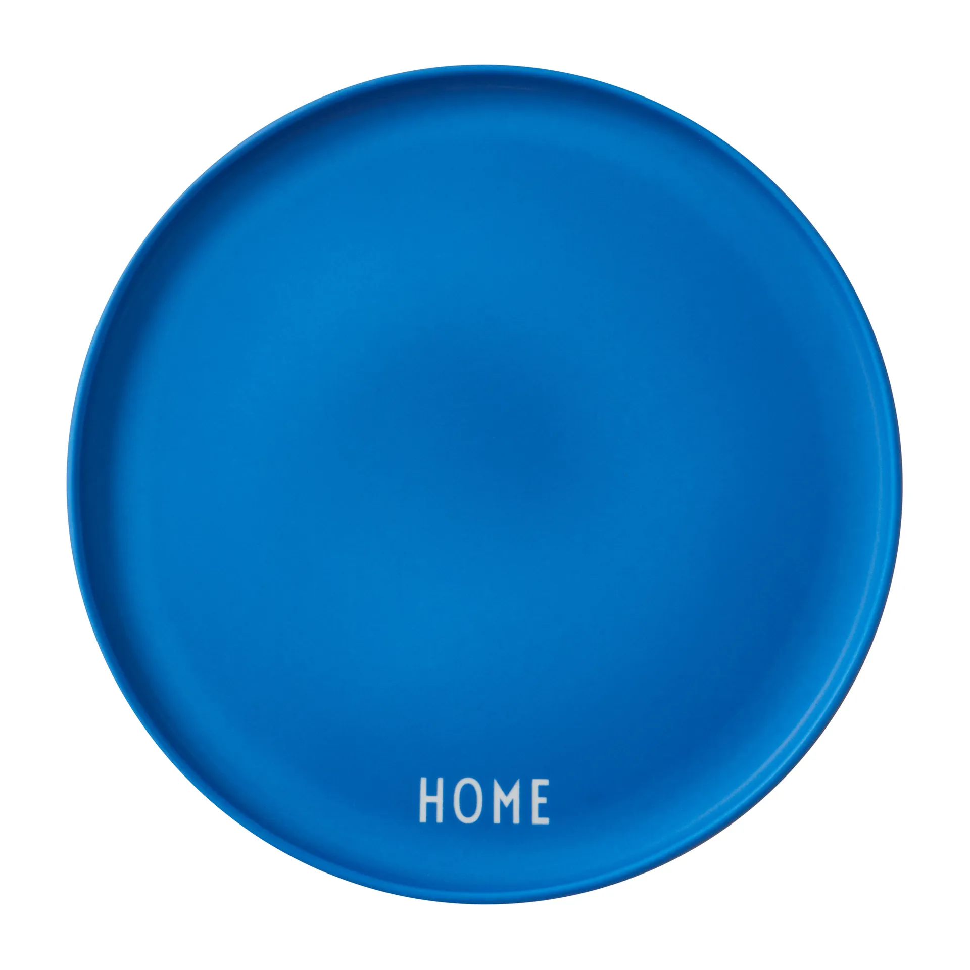 Assiette Design Letters Ø22 cm, Cobalt blue Design Letters