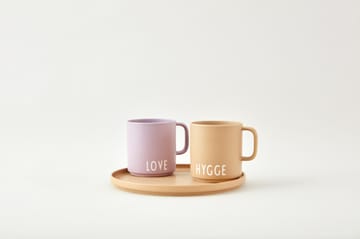 Assiette Design Letters Ø22 cm - Hygge-beige - Design Letters