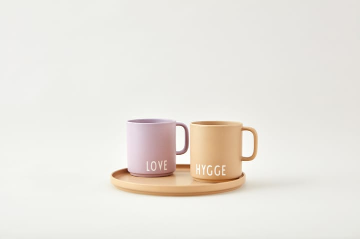 Assiette Design Letters Ø22 cm - Hygge-beige - Design Letters