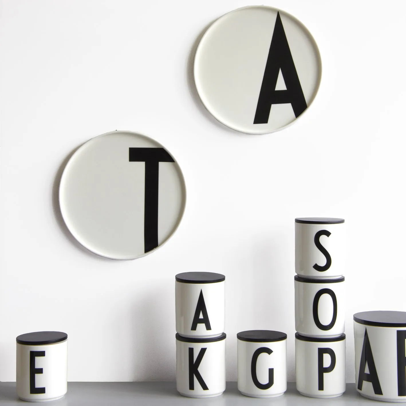Assiette Design Letters, A Design Letters
