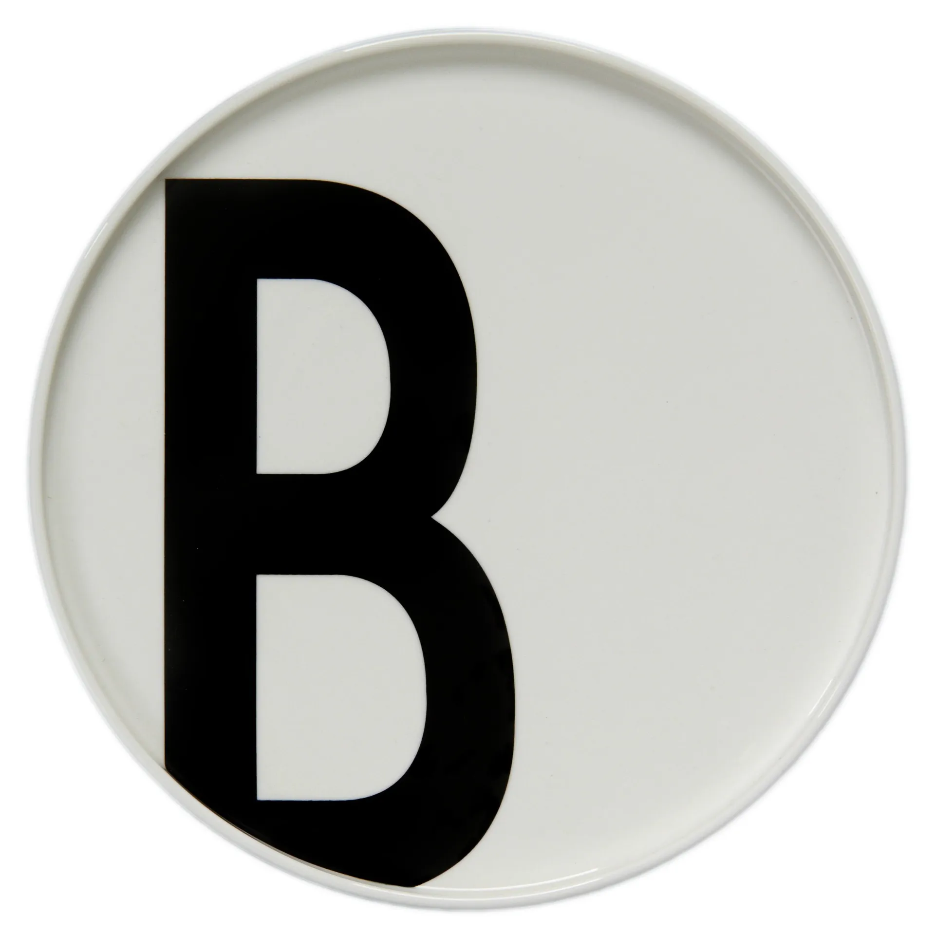 Assiette Design Letters, B Design Letters