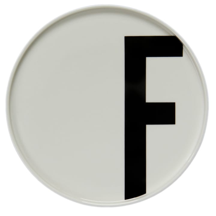 Assiette Design Letters - F - Design Letters