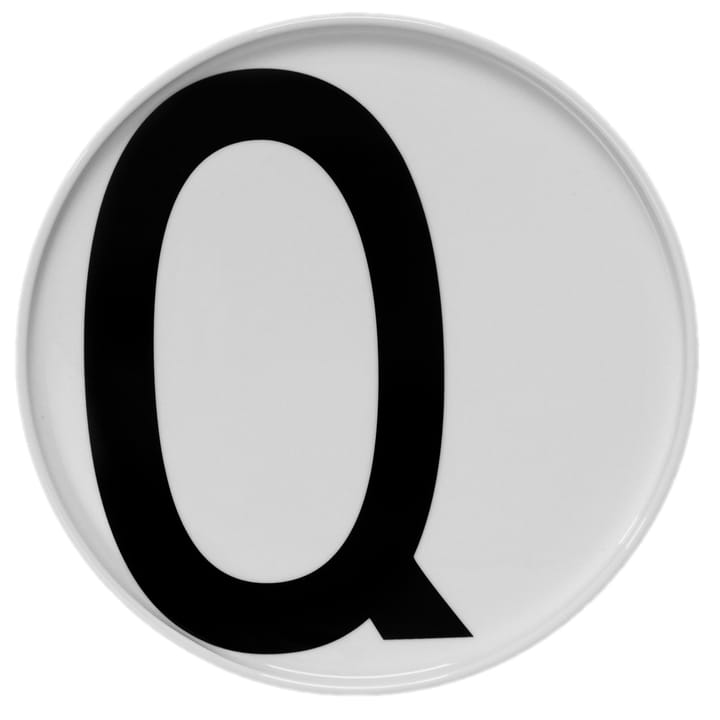 Assiette Design Letters - Q - Design Letters