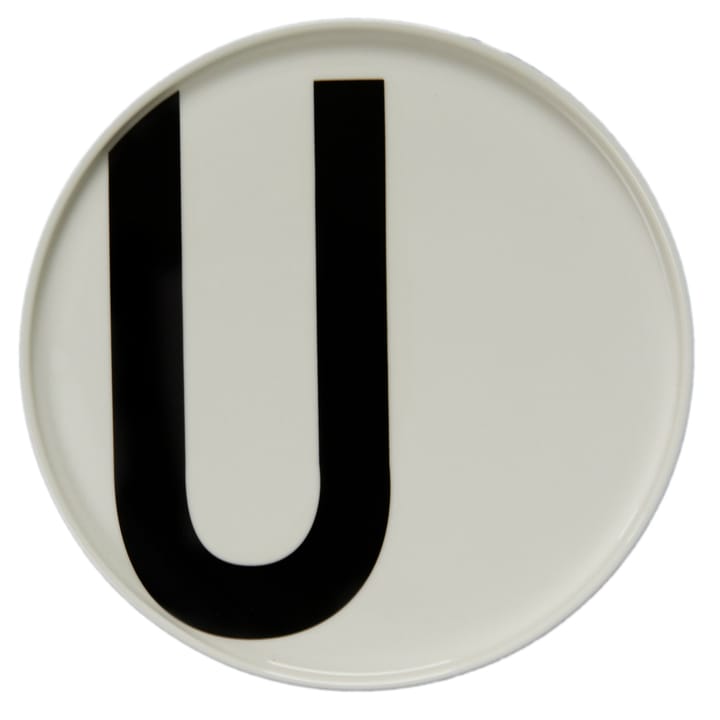 Assiette Design Letters - U - Design Letters
