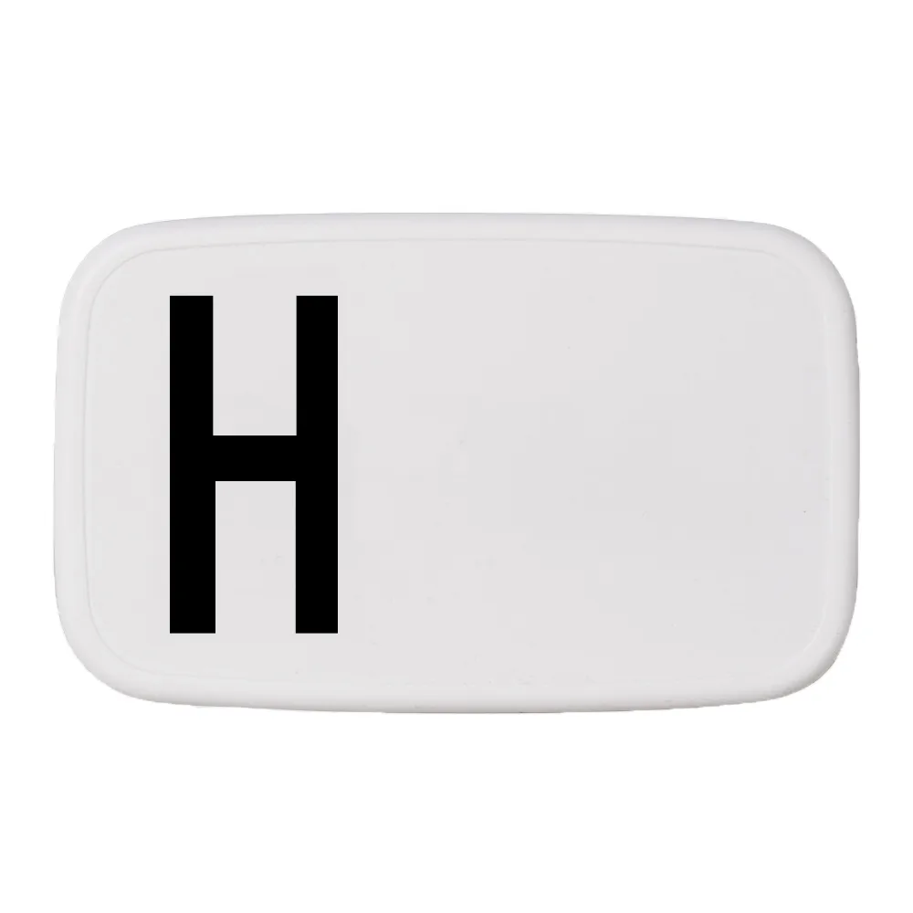 Boîte à lunch Design Letters, H Design Letters