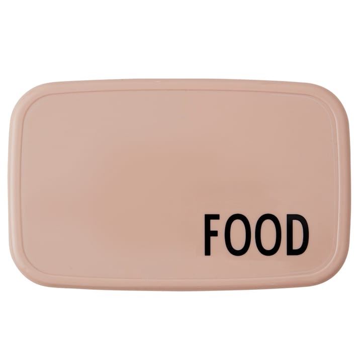 Boîte-repas Design Letters, Couleur chair Design Letters