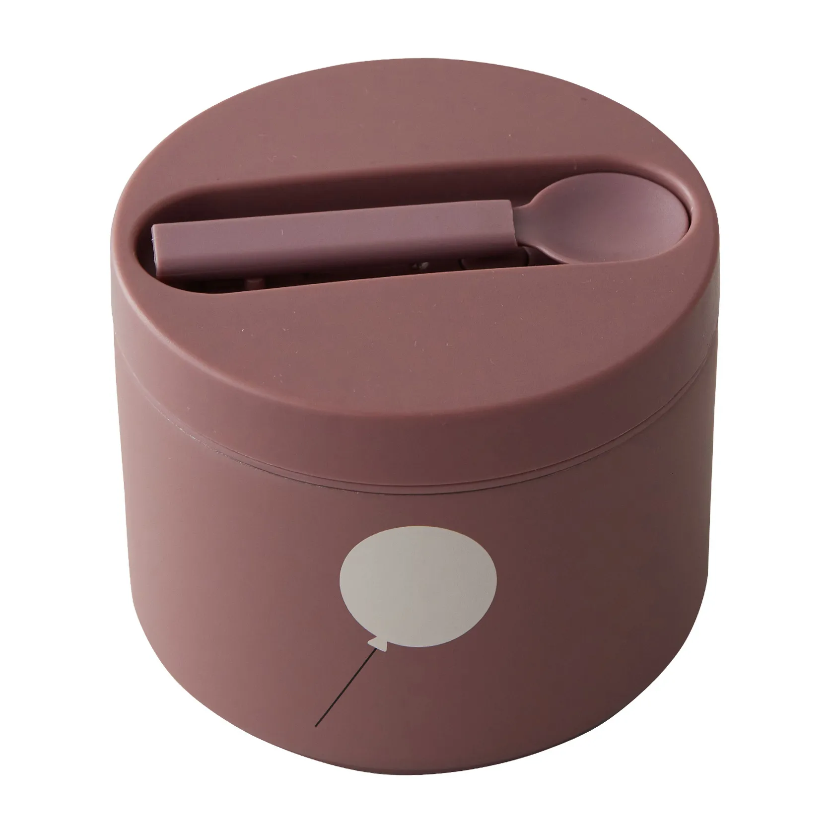 Boîte thermos à déjeuner Design Letters grand, Balloon-ash rose Design Letters