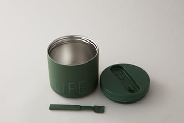 Boîte thermos à déjeuner Design Letters grand - Life-myrtle green - Design Letters