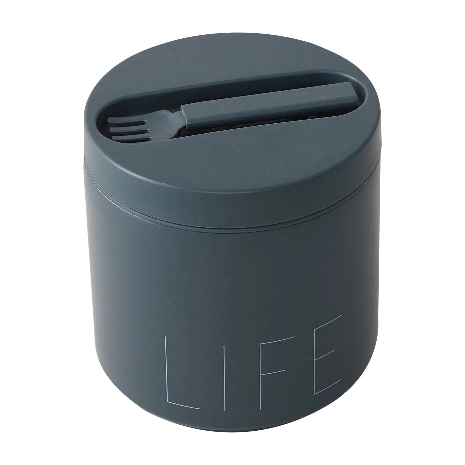 Boîte thermos à déjeuner Design Letters grand, Life-Royal blue Design Letters