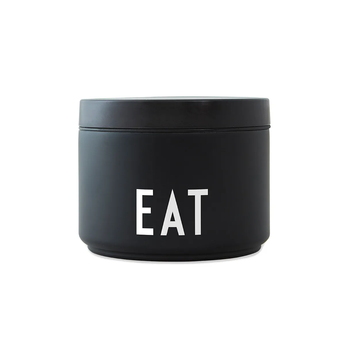 Boîte thermos à déjeuner Design Letters Petit, Noir-blanc Design Letters