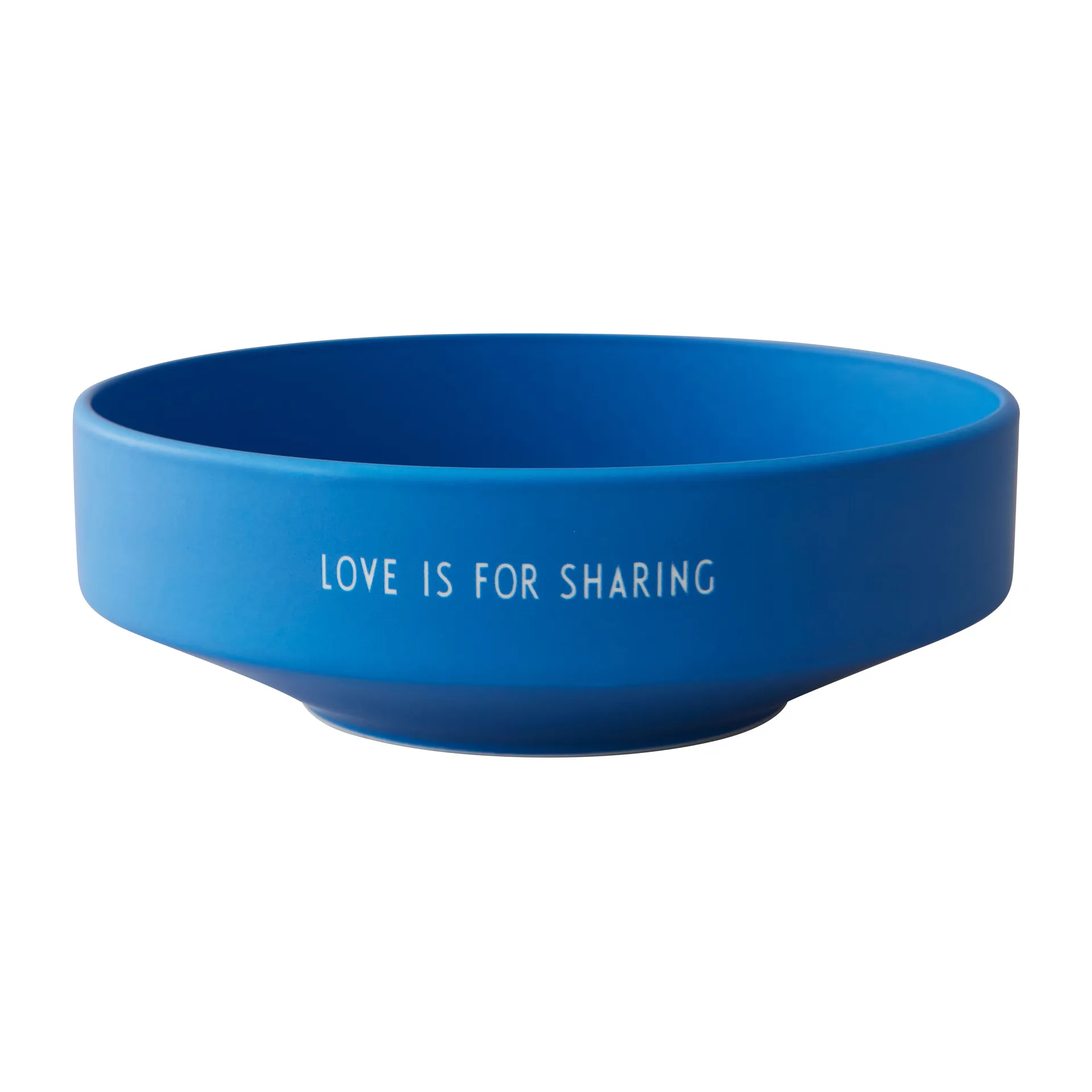 Bol favori Design Letters large Ø22 cm, Cobalt blue Design Letters