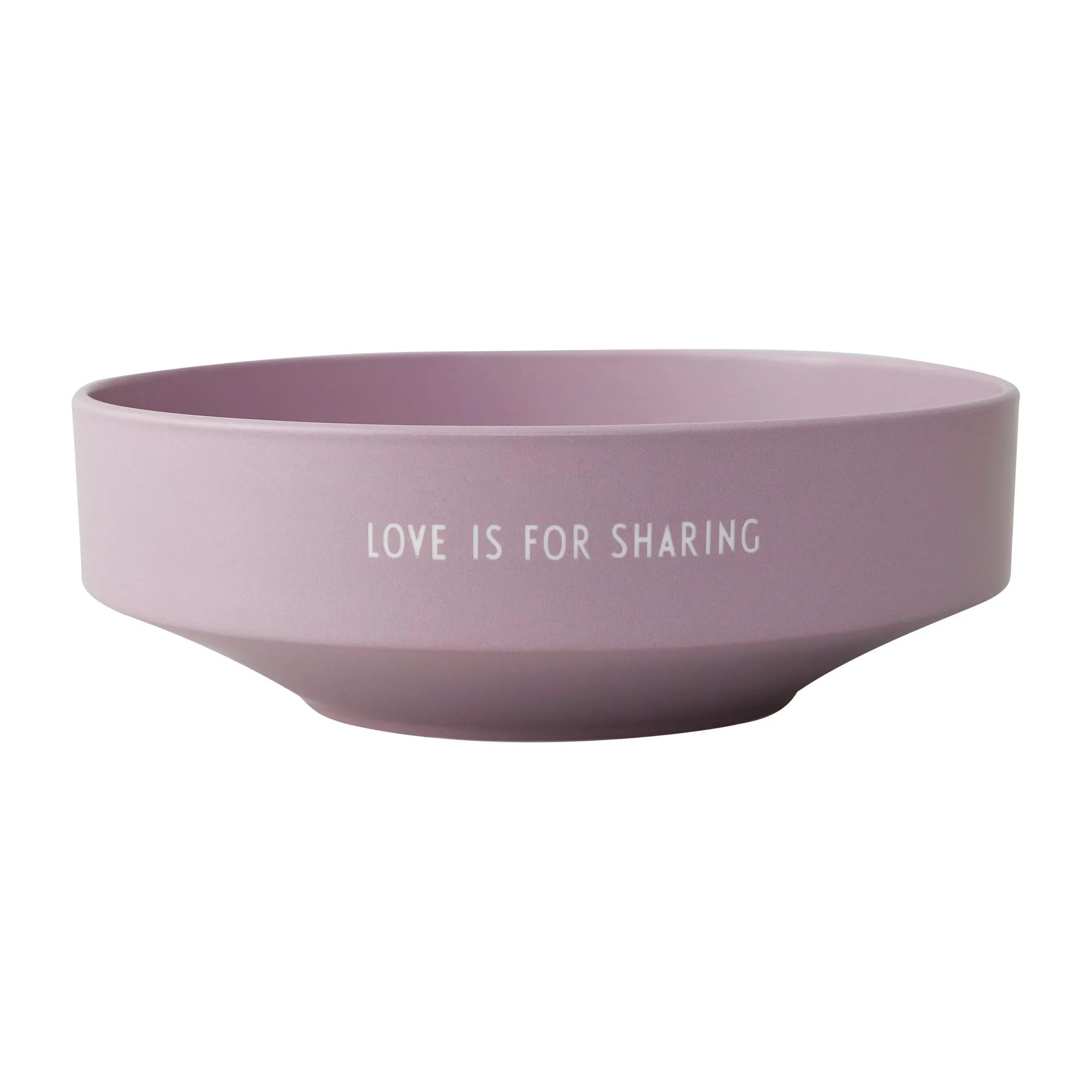 Bol favori Design Letters large Ø22 cm, Lavender Design Letters