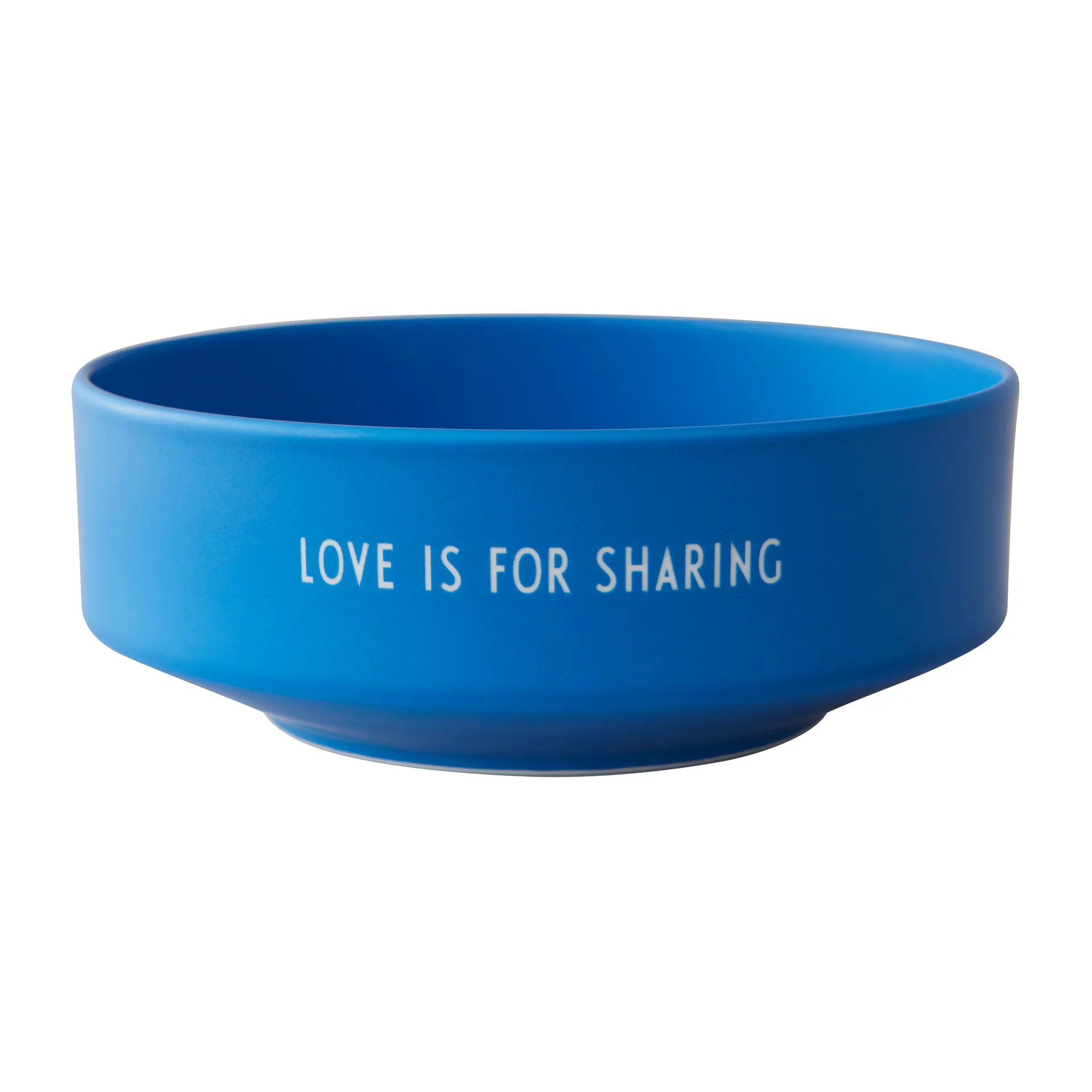 Bol favori Design Letters moyen Ø17,5 cm, Cobalt blue Design Letters