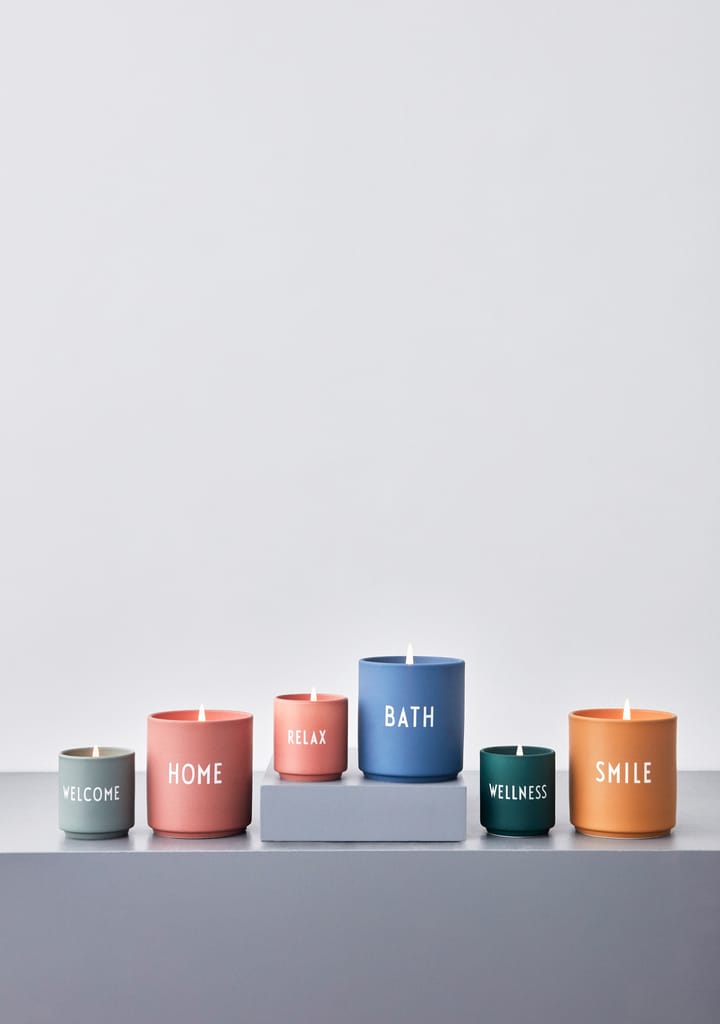 Bougie parfumée Design Letters Ø8 cm, Home-nude Design Letters
